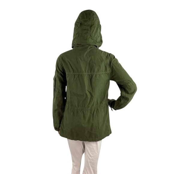 J.Crew Field Mechanic Military Jacket Green XS - Picture 6 of 8